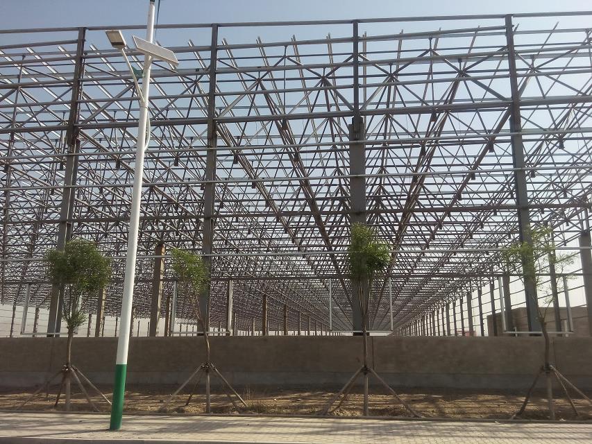 甘南汽车工业厂房网架